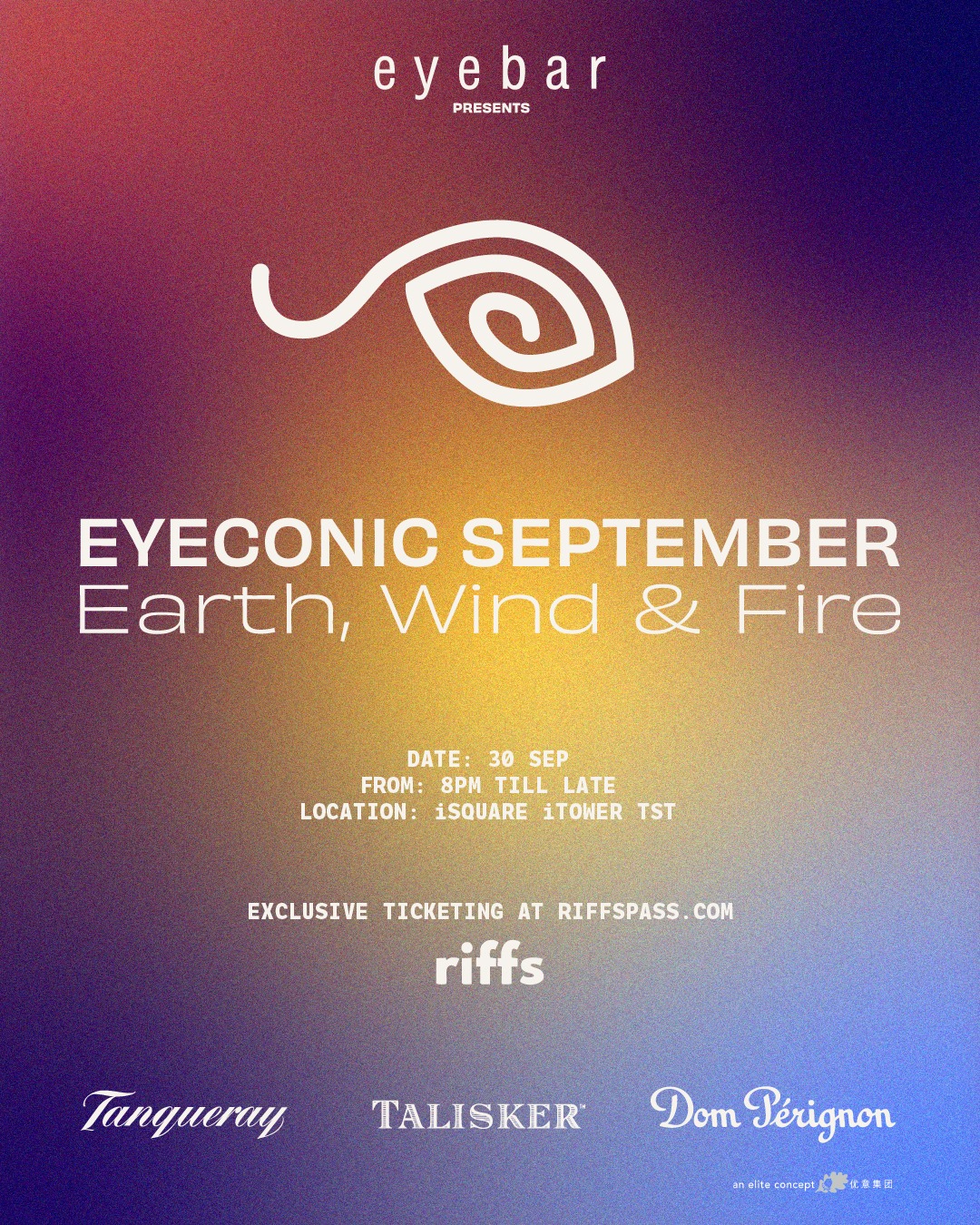 Eyebar presents: EYECONIC SEPTEMBER - EARTH WIND & FIRE