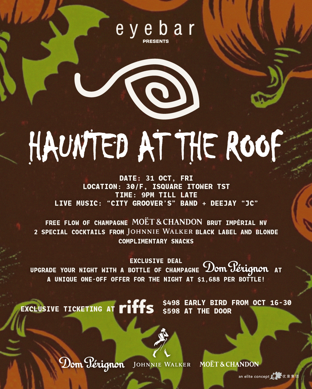 eyebar presents: Haunted on the Roof